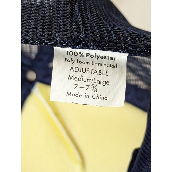 Kneisel's Speed Sport Race Track  Trucker 1980's Collector Snap Mesh Hat Blue - Picture 7 of 7